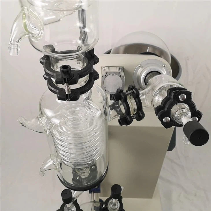 Rotary Evaporator With Vacuum Pump And Chiller